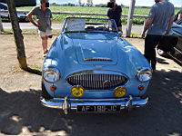 Austin-Healey 3000 Mk III (1959-67), decapotable bleue (prise a Amberieux, en 2016) (1)